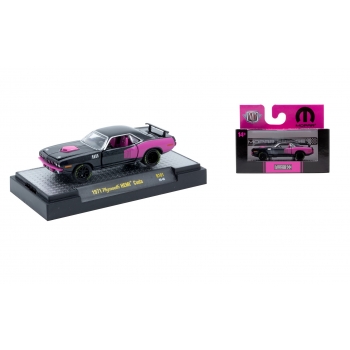 M2 Machines 1:64 Plymouth HEMI Cuda magenta black